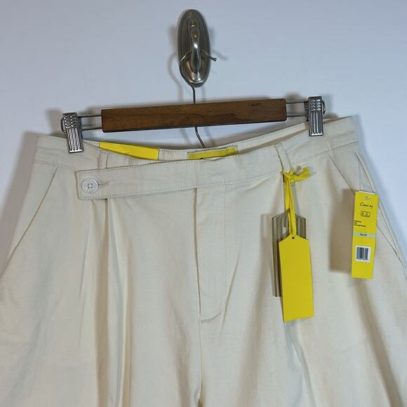 Circus NY by Sam Edelman Low Slung Wide Leg Off white/beige Trousers Sz 30- NWT - Picture 8 of 14